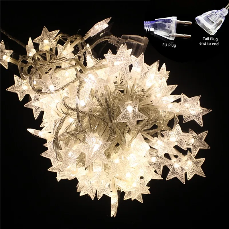 10M 100LED Twinkle Star Fairy String Lights EU Plug Holiday Lighting Outdoor Indoor Decoration New Year Wedding LED Garland 10M 100LED Twinkle Star Fairy String Lights EU Plug Holiday Lighting Outdoor Indoor Decoration New Year Wedding LED Garland