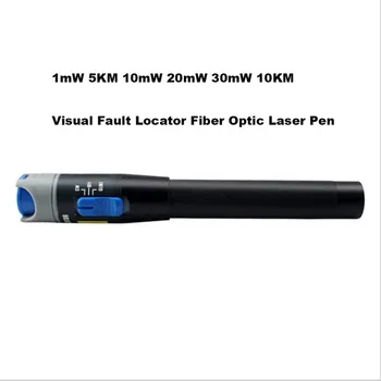 

10mW 20mW 30mW Visual Fault Locator Fiber Optic Cable Tester Red Laser Light 30mW Pen Type Visual Fault Locator