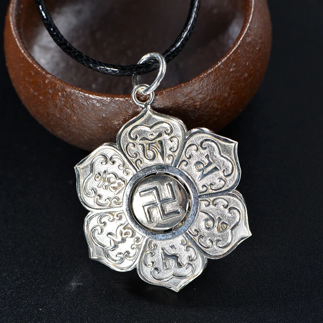 buddhist symbol pendant