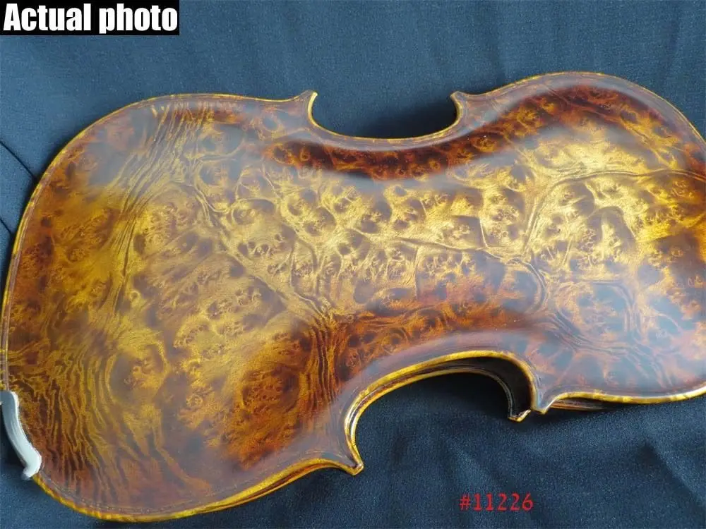 

Baroque style SONG Brand master 16" viola,brid's eye maple wood back #11226