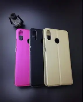 

50pcs/lot New PU Leather S View Flip Cover case with window For Huawei P20 Lite P20 Pro P20 P Smart Mate 10 Lite Honor 7C