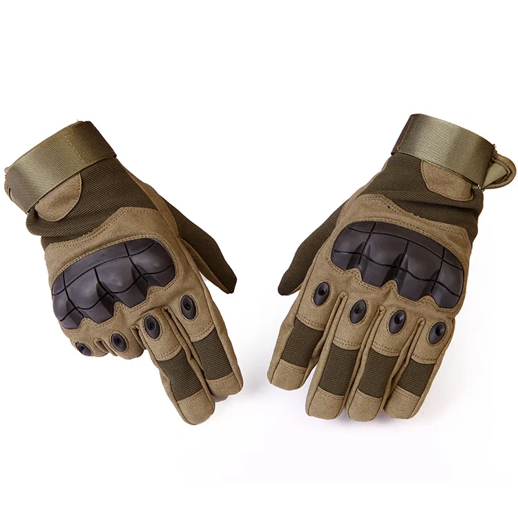 Тактические перчатки, военные армейские боевые перчатки для страйкбола, стрельбы, пейнтбола, велосипедное снаряжение, жесткие карбоновые перчатки для пальцев