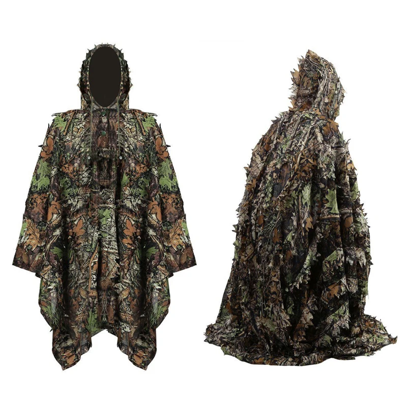 

Camouflage Tactical Suit Hunting Clothes Outdoor Sport Airsoft Sniper Clothing Army Military Combat Woodland Camo Ghillie Suit