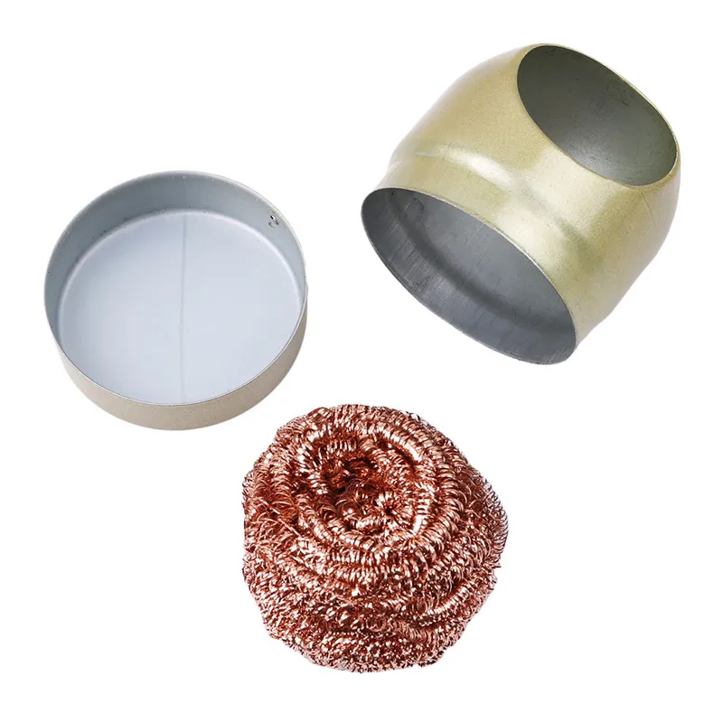 Hot Welding Soldering Solder Iron Tip Cleaner Cleaning Steel Wire With