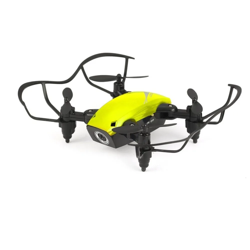 S9W складной RC Мини Дрон Карманный Дрон микро Дрон вертолет с wifi FPV 0.3MP камера 360 градусов