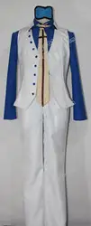 2016 Одна деталь Адмирал флота Aokiji kuzan синий фазан Косплэй костюм