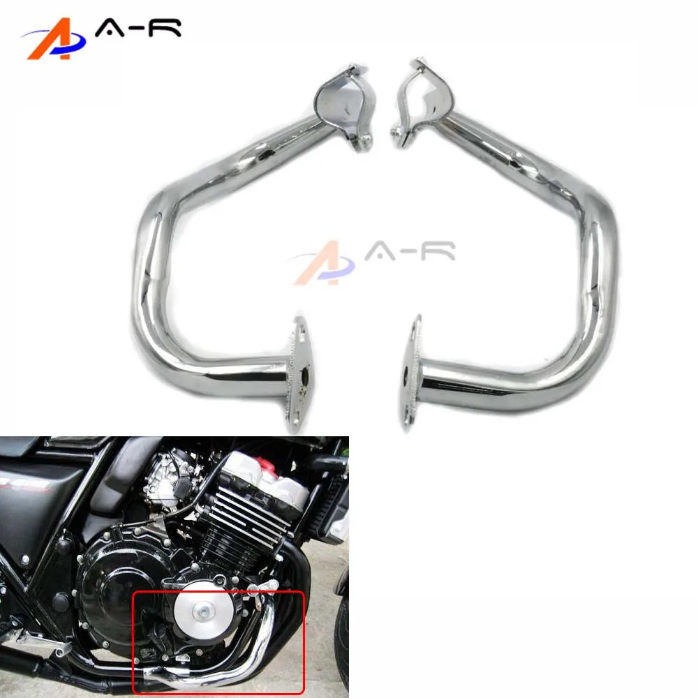 Highway Crash Bars Engine Guard Rail Fence Front Side Protector 