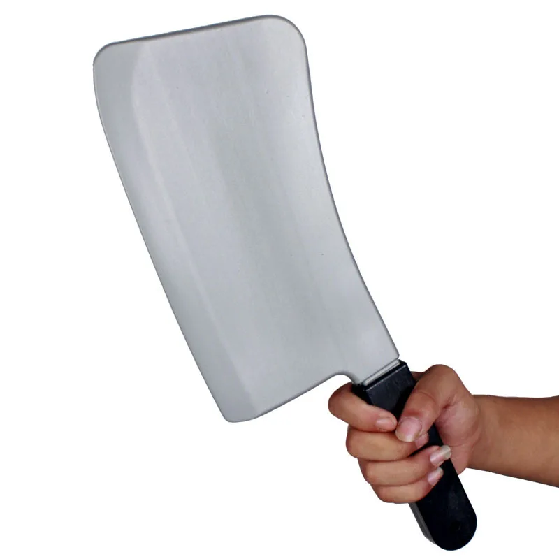 1PCS 41x13.5cm Big plastic kitchen knife Halloween Weapons Knives Fake