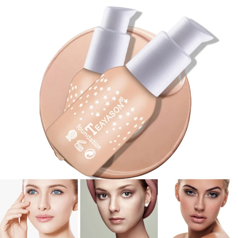 Liquid Foundation Even Skin Color Cover Freckles Dark Circles Moisturizing Foundation Cream For Face Body Liquid Foundation Even Skin Color Cover Freckles Dark Circles Moisturizing Foundation Cream For Face Body