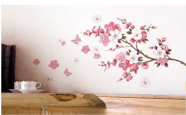 Adesivi Murali Fiori Di Peonia - Decorazione Removibile Per Pareti, Frigoriferi, Porte - Foto 12