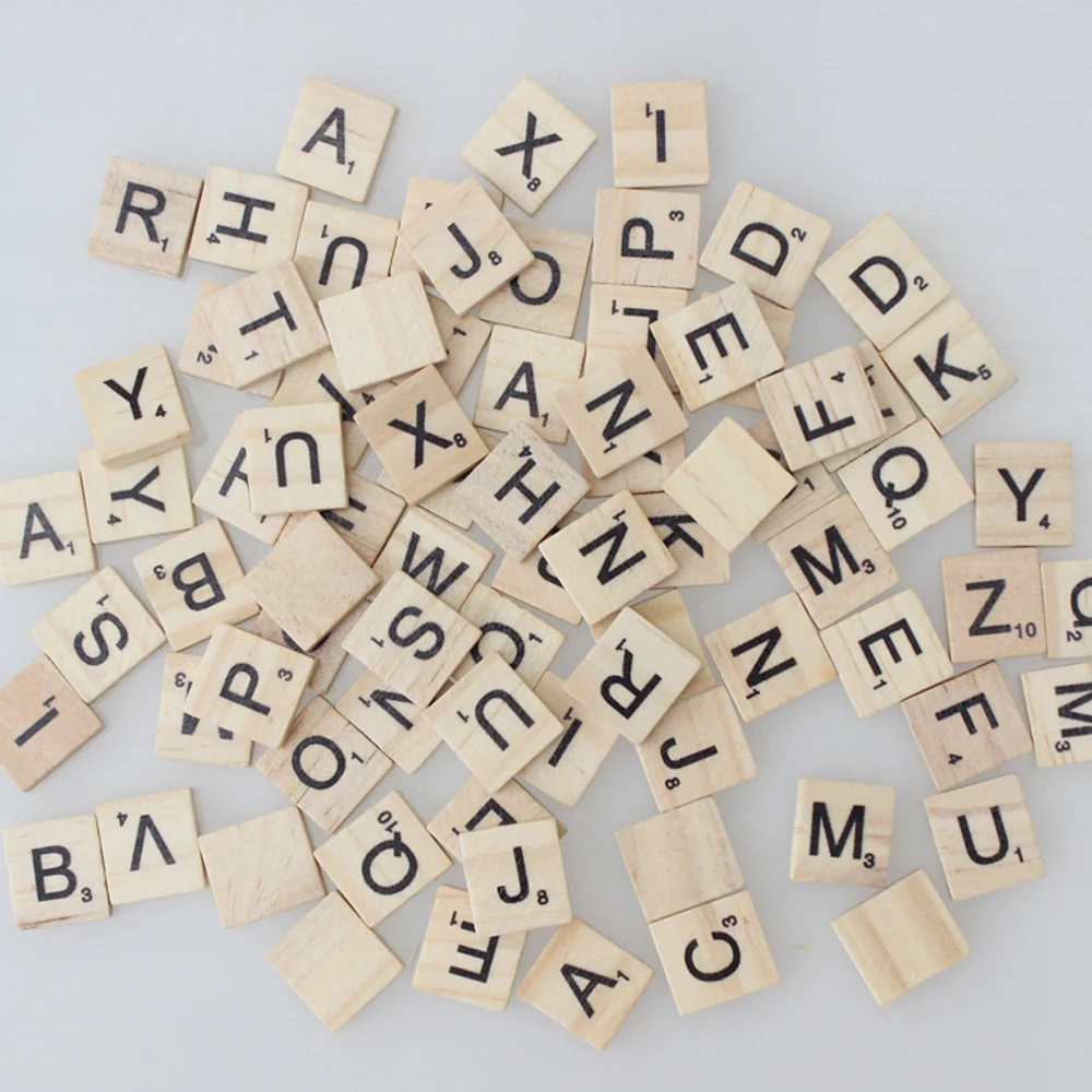 Znalezione obrazy dla zapytania scrabble literki