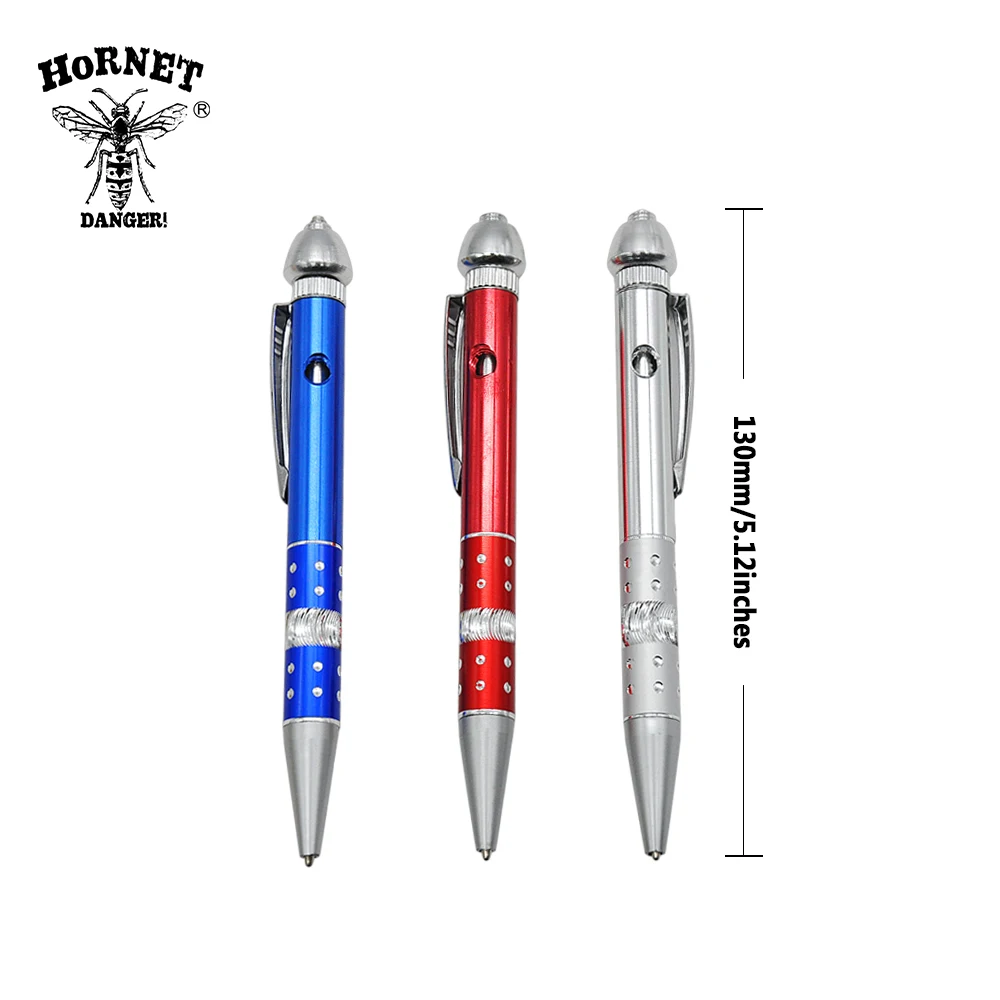 

Ball-point Pen Pipe Metal Smoking Pipe Aluminum Smoke Accessory Cleaner Tools Secret Pipe Portable Pipe