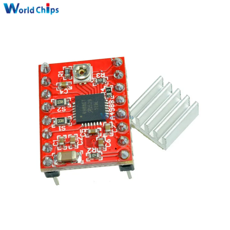 5 шт. шаговый драйвер Reprap A4988 шагового двигателя плата модуля для Arduino детали 3D