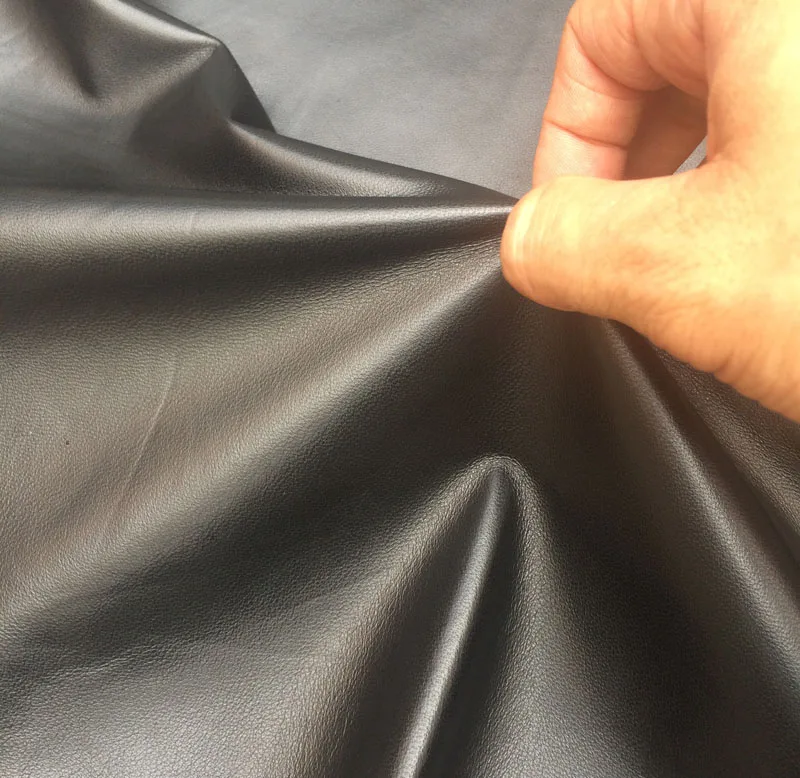 

soft genuine Sheep grain leather raw material for clothes sale by whole piece