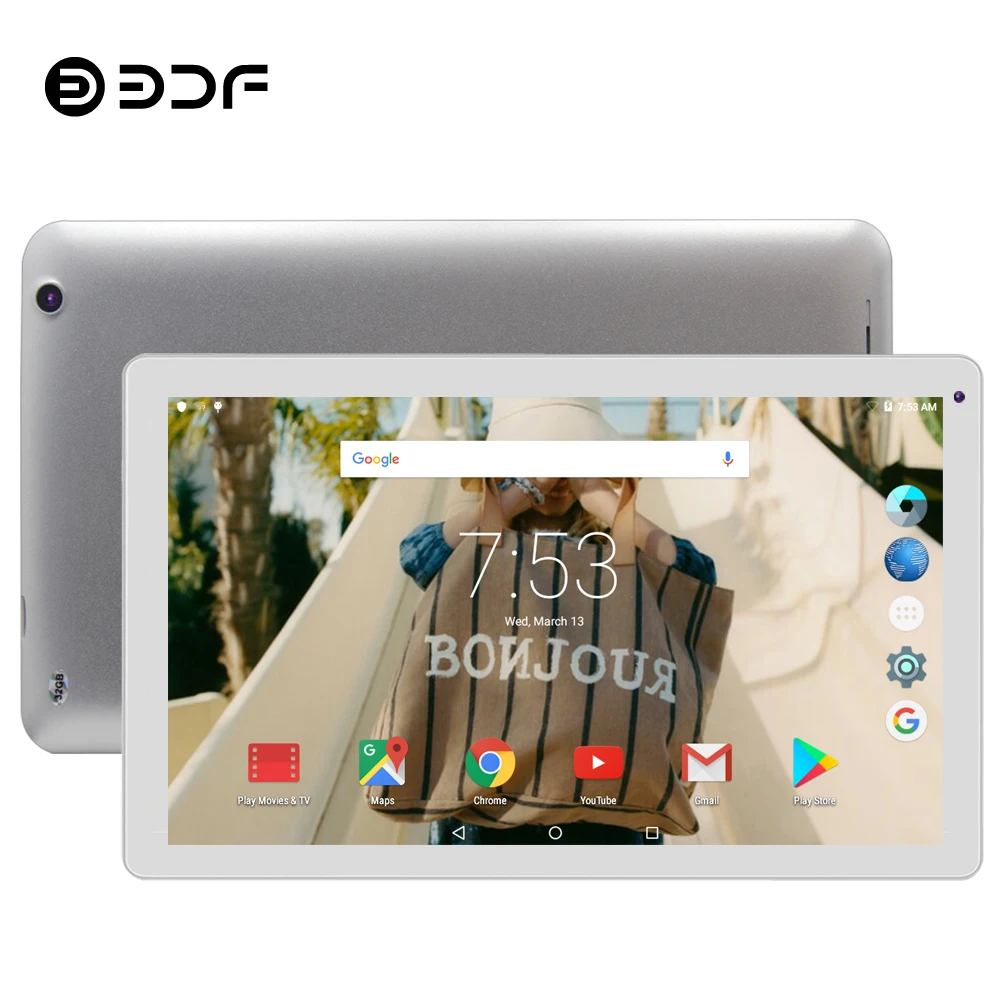

BDF 2019 Tablet 10 Inch WiFi Tablets Pc Android 5.1 Quad Core Google Play 1GB+32GB Laptop Tablet Android Tablet 10 10.1 Tablette