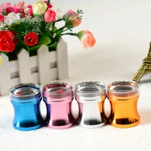 BeautyBigBang Unghie artistiche Metallo Stamper + Raschietto di Plastica Trasparente Gelatina In Metallo per il FAI DA TE Nail Polish Stamping Stencil Strumento(China)