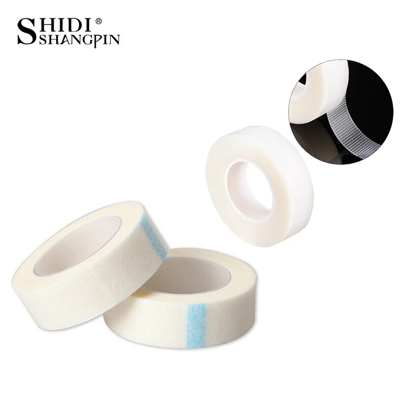 

SHIDISHANGPIN 3 Rolls Eye Pad Eyelashes Extensions White Tape Under Eye Pads Paper For Fake Lashes Patch Makeup Tools