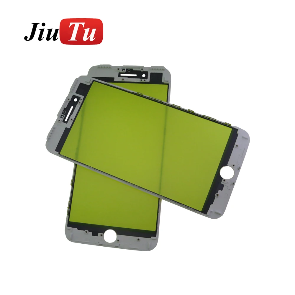 Original Front Outer Lens + Bezel Frame  For iPhone 7G 7 plus Broken  LCD Repair Fix  JiuTu (7)