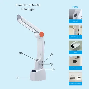 

Dynamo Solar Lamp Desktop LED Light Multifunctional Solar Phone Charger FM Radio Speaker For Camping Outdoor Barbecue Tools