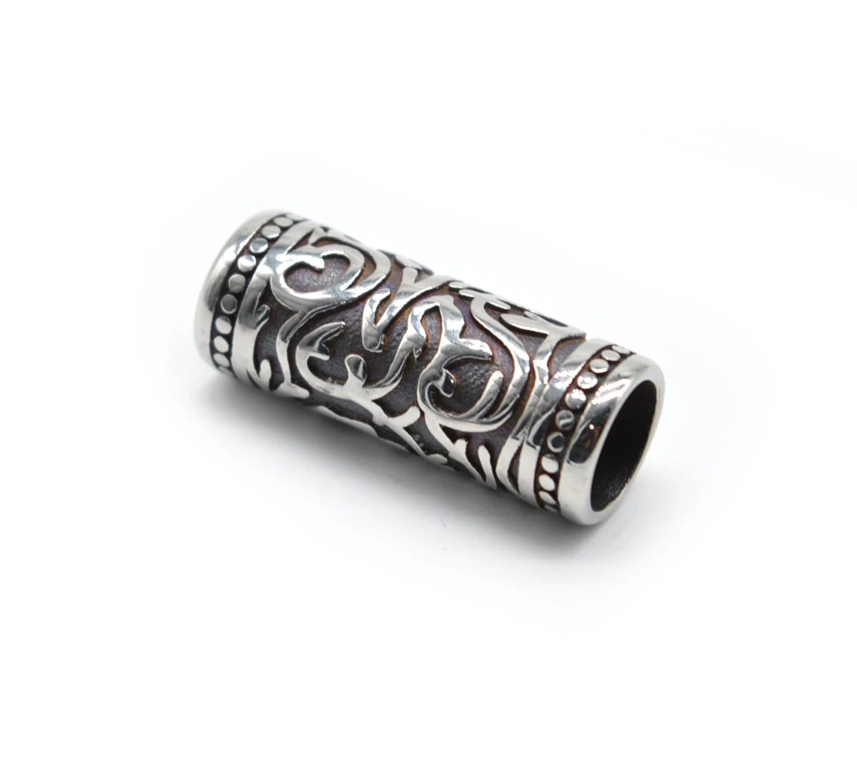 1 шт. бусины для браслетов из нержавеющей стали antique silver stainless beadssteel beads | Отзывы и видеообзор