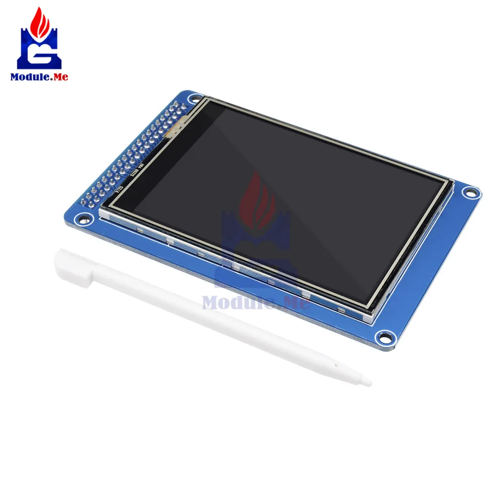 3,2 дюймов 240x320 TFT lcd модуль дисплей с сенсорной панелью sd-карта, чем 128x64 lcd