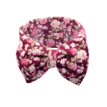 

2016 New Babi Kids Girl Toddle Infnt Flower Floral Hairband Turban Rabbit Bowknot Babi Headband Headwear Hair Band Accessories