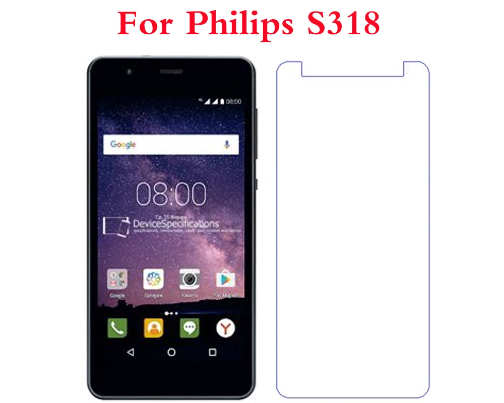Закаленное стекло для Philips S327 S318 Взрывозащищенная фотопленка смартфона |