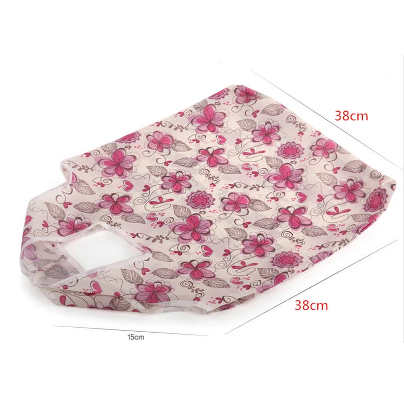 2018 New Arrival High Quality Foldable Recycle Tote Pouch Handbag Reusable Grocery Storage Shopping Bag