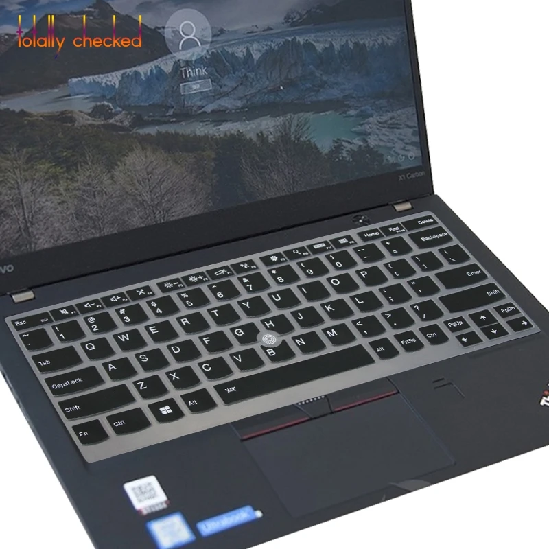 Силиконовая форма для lenovo Thinkpad X280 X380 X270 X260 чехол для клавиатуры ноутбука протектор для йоги 2018X1 углерода X240 X240S X250 - Цвет: black