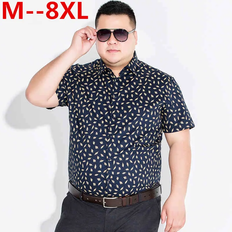 Большие размеры 10XL 8XL 6XL 5XL 4X Новое поступление мужская рубашка модная
