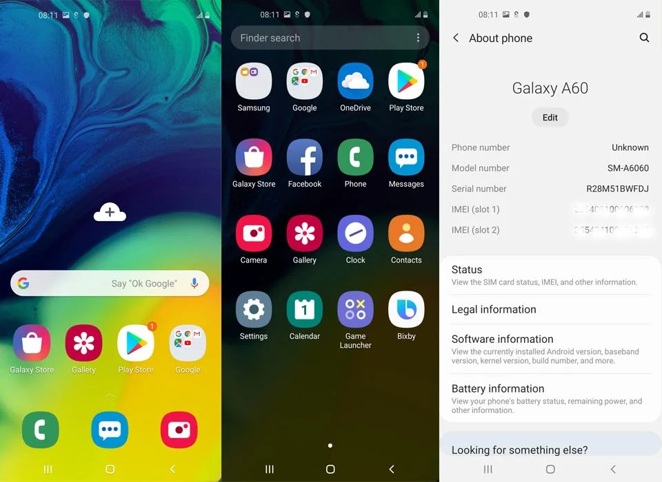 Samsung Galaxy A60 A6060 LTE Mobile Phone 6.3\ Samsung Galaxy A60 A6060 LTE Mobile Phone 6.3\