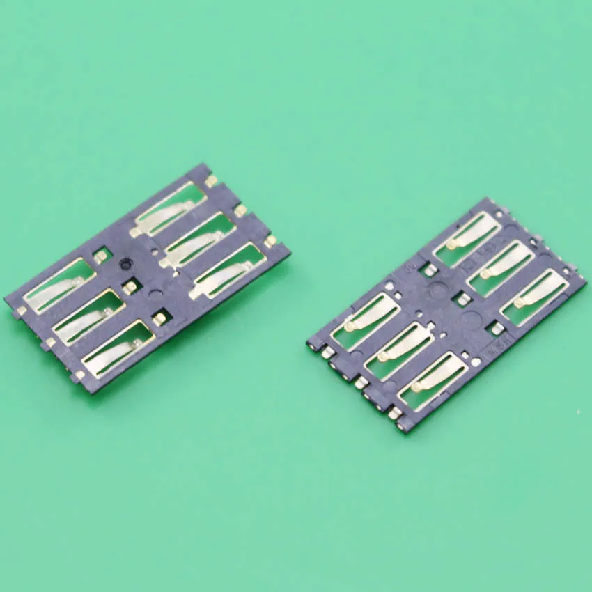 YuXi 2pcs/lot SIM Card socket slot tray reader repair parts for NOKIA N9 lumia 800 1020 900 920 925 928 909 high quality