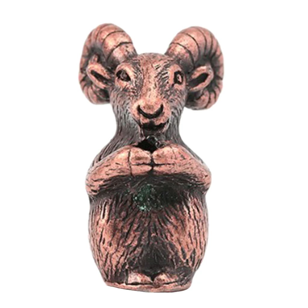 Copper Chinese Traditional Twelve Zodiac Animal Figurine Incense Stick Stand Holder