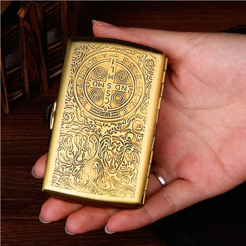 Smoker Constantine Cigarette Case for 12pcs cigarettes Metal cigarette