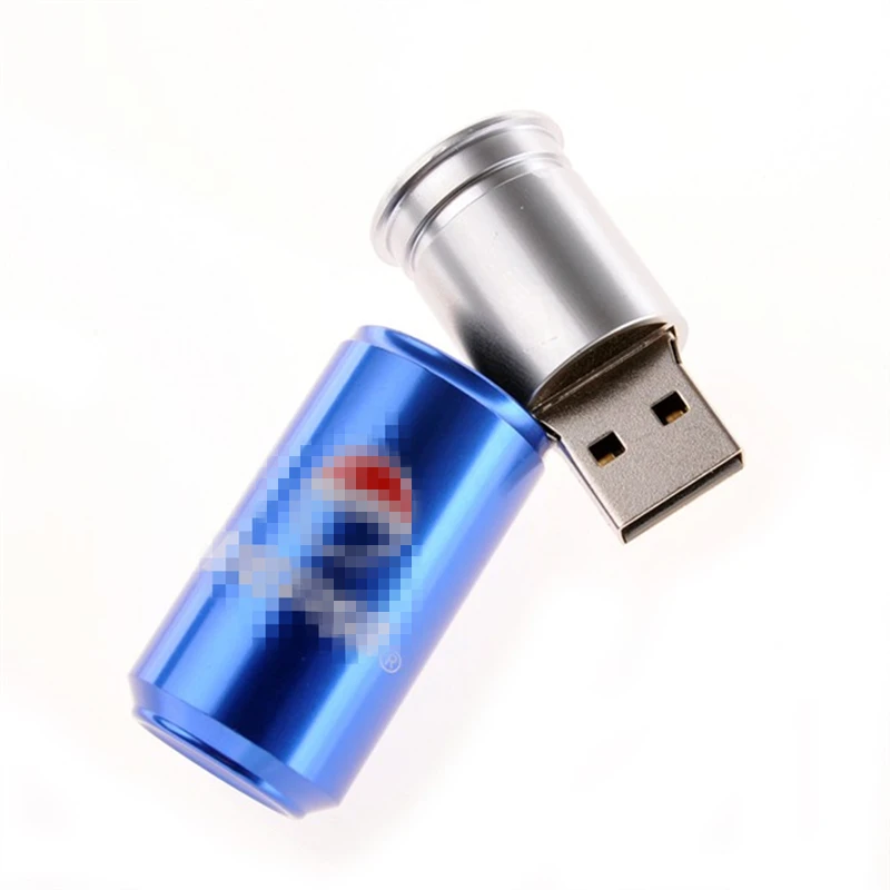 BiNFUL с модным металлическим на каждый день, 3 цвета колы бак USB флэш-накопитель USB 2,0 4 GB/8 GB/16 GB/32 GB/64 GB 128GB USB внешнее запоминающее устройство диск