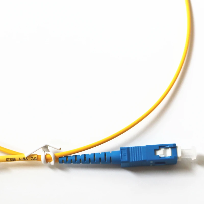 20 шт./лот оптоволоконный патч корд ftth LC/UPC SC/UPC SM Simplex волоконный ПВХ кабель 2 0 мм 50