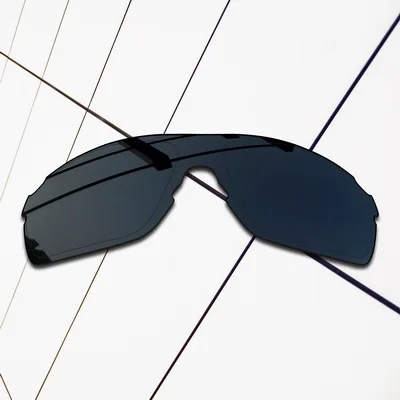 Black Polarized E.O.S поляризованные Сменные линзы для солнцезащитных очков Окли EVZero-различные цвета - Цвет линз: Black Polarized