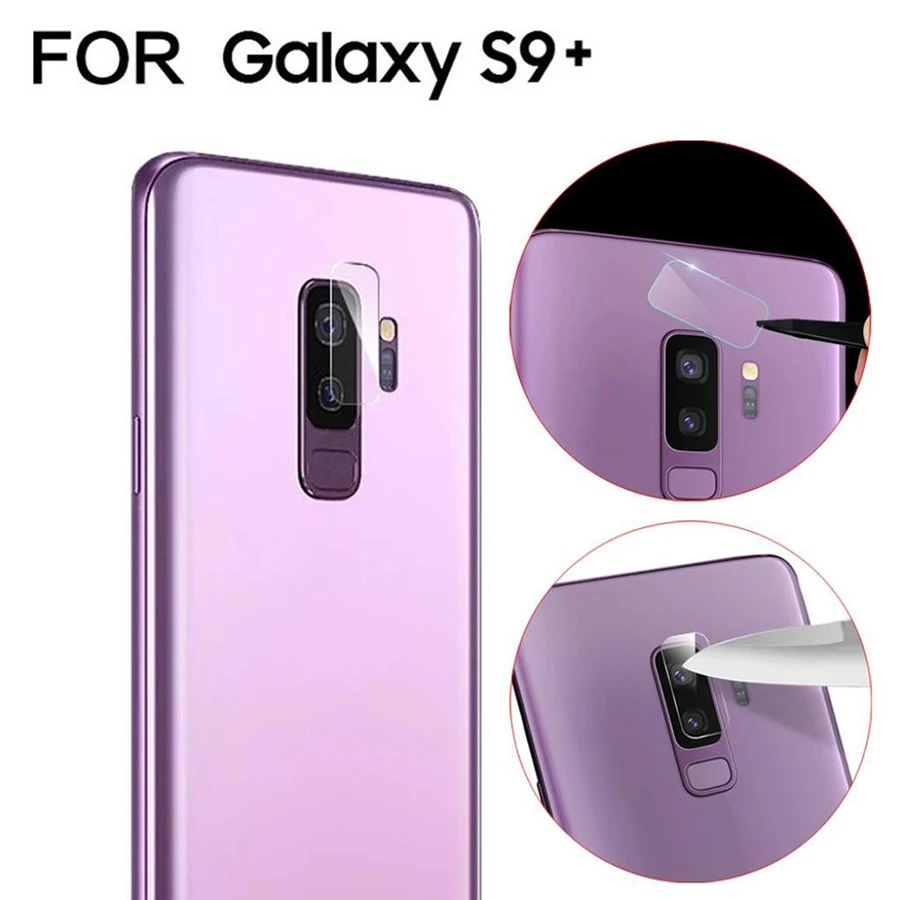 Защита объектива камеры для Samsung Galaxy S8 S9 Plus защита экрана закаленное стекло Note 8 9