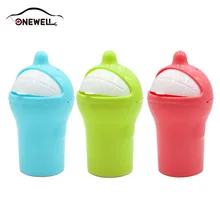 ONEWELL мультфильм Дельфин стиль автомобиль мусорное ведро бытовой мини для мусора на столе может милый прокатный чехол мусорное ведро автомобиля