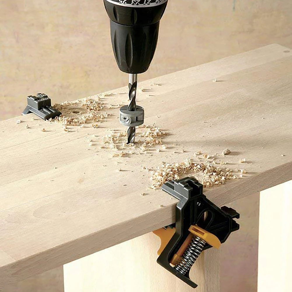 4 шт. Угловые зажимы под углом 90 ° для деревообработки DIY угловой зажим фиксатор для плотника деревянная рамка для картин деревянные Угловые инструменты