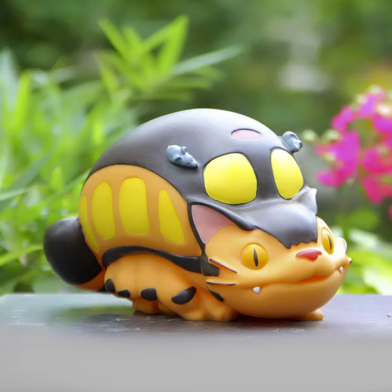 

My Neighbor Totoro Bus Vinyl Piggy Bank Money Safe Save Money Money Bank Money Box Children's Christmas Gift Decorative Crafts