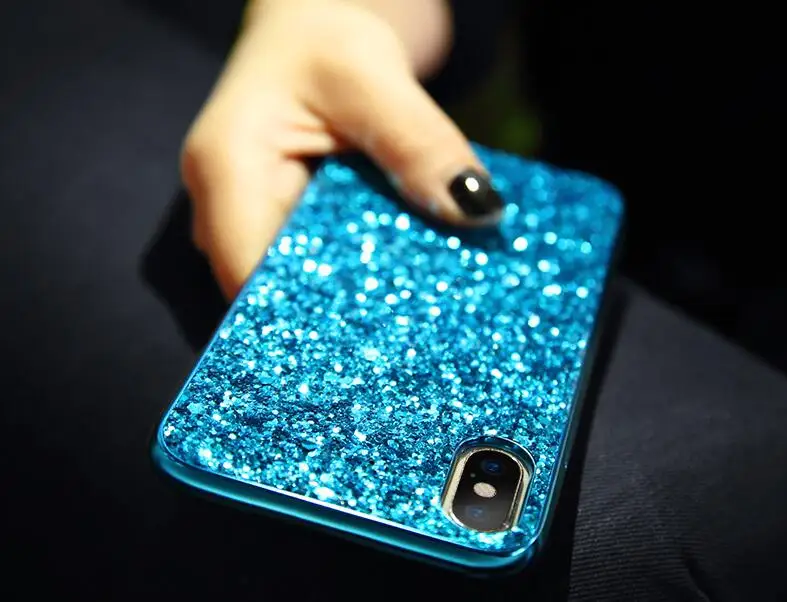 Bling Glitter Sequin plating Case For Xiaomi Redmi Note 5 Pro Global Version Cover Case For Redmi 7 Note 6 k20 mix 3 mi 9 capa xiaomi leather case custom