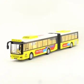 

Diecast Metal Toy/Sound & Light Pull back Educational Car/City Sightseeing Double-Decker Bus/For children's gift or collection