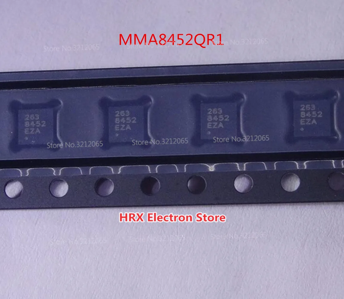 New Original MMA8452QR1 Code8452 QFN 16 3 Axis Digital Accelerometer
