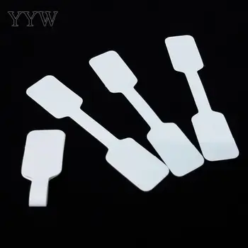 

1000pcs/lot 12x60mm Paper Price Tag for Jewelry Necklace Bracelets Earring Rings Display Favor Marking Garment Prices Label Tags