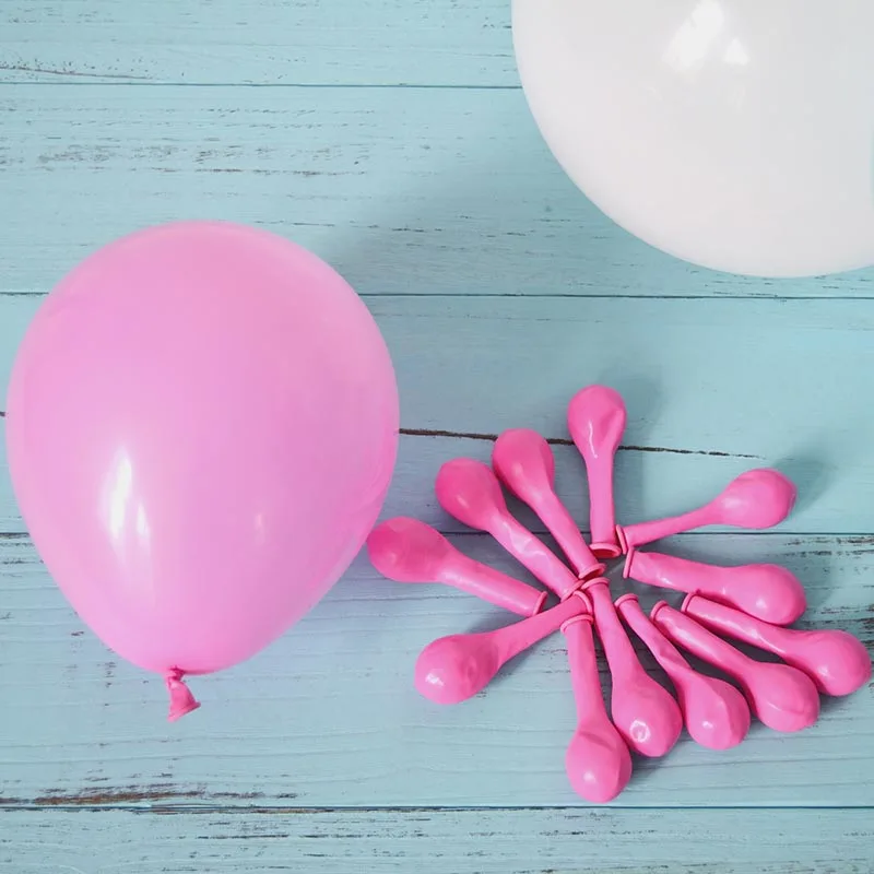 10/20/50P 5 дюймовый мини воздушных шаров из латекса, прозрачный светлый цвет, воздушные шары на день рождения, детский душ украшения джунгли вечерние арочные шары 8 - Цвет: B03 pink