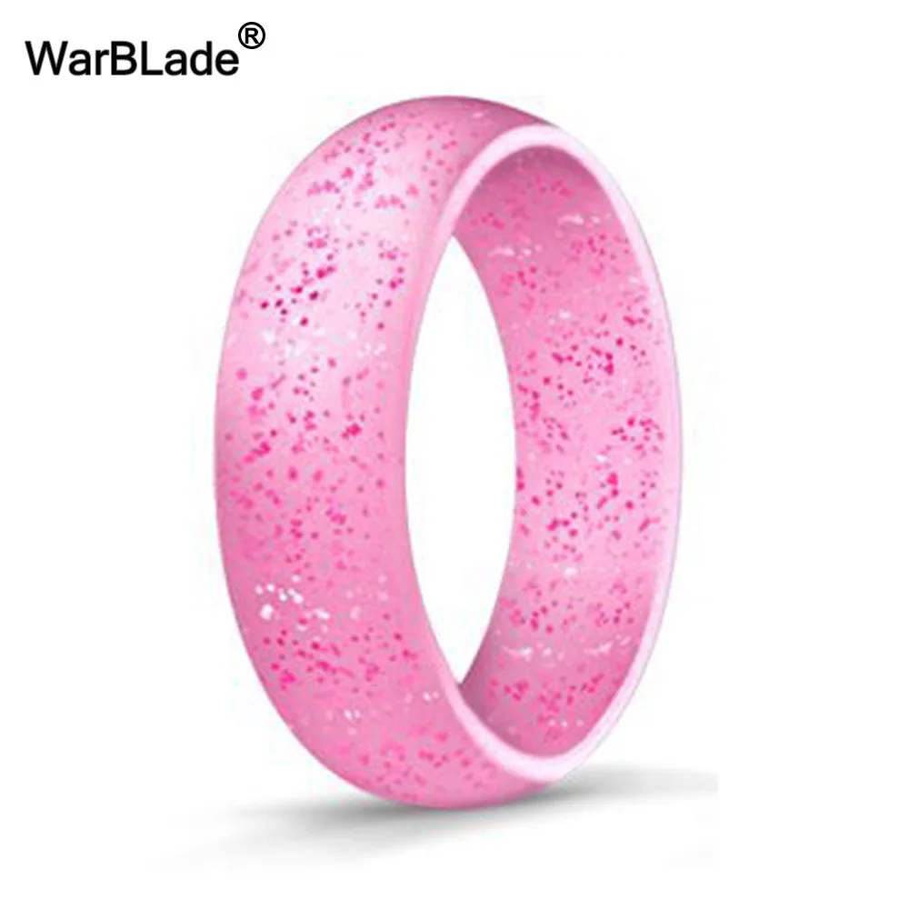 16 Styles 7pcs/set Food Grade FDA Silicone Ring For Men Women Wedding Rubber Bands Hypoallergenic Flexible Silicone Finger Ring