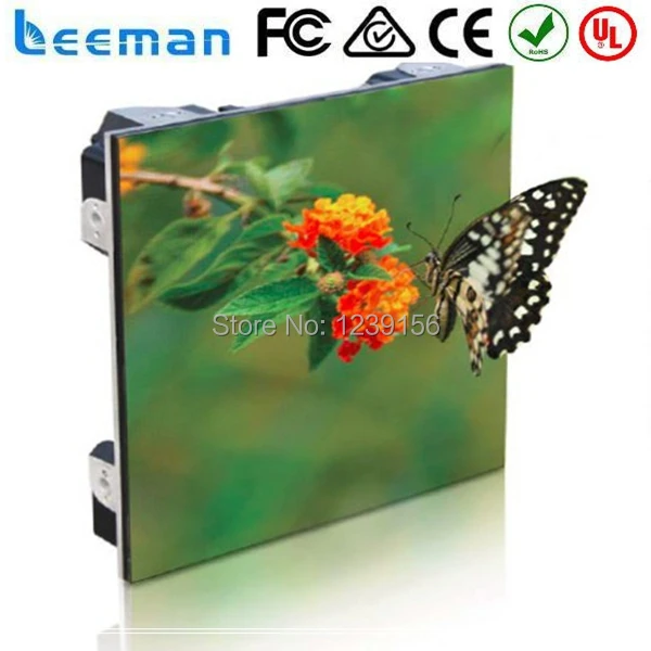 Leeman Factory price P6 lightweight die casting rental indoor led display screen