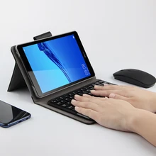 Чехол для huawei Mediapad M5 lite 8,0 JDN2-W09 JDN2-AL00 Bluetooth Клавиатура Защитный чехол из искусственной кожи M5 Lite 8 планшетный ПК чехол s