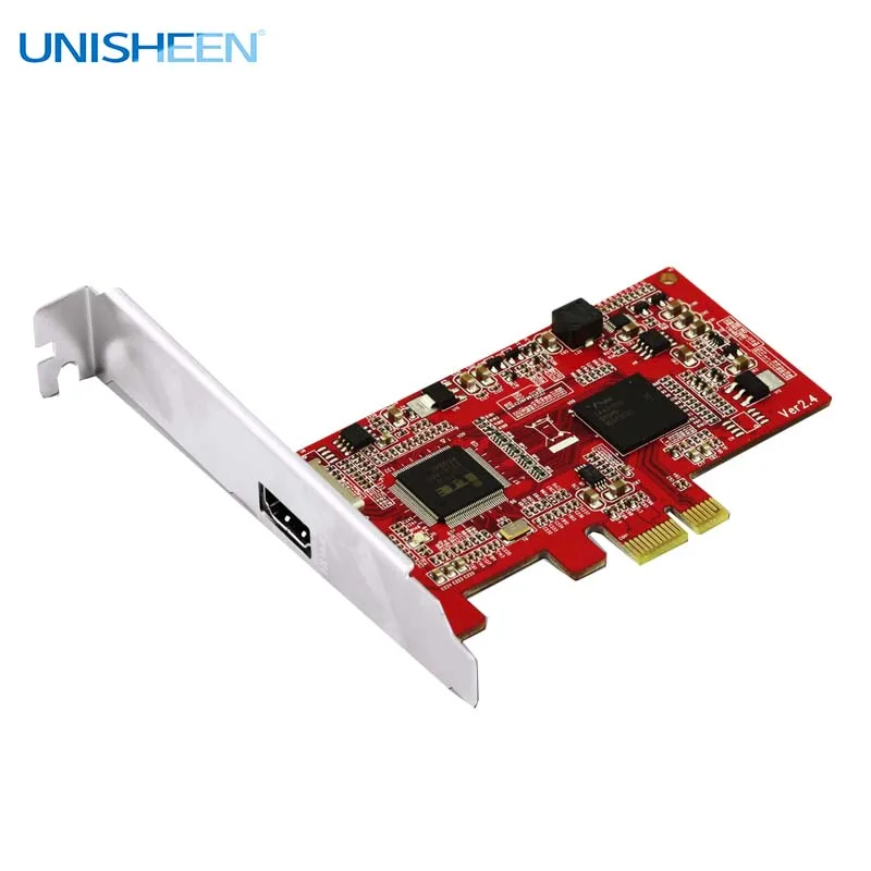 Карта видеозахвата HD PCIe 1080P30 HDMI Vmix Wirecast Obs для прямой трансляции Youtube Facebook|capture card|hd